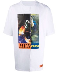 Heron Preston Patchwork Graphic Print T Shirt