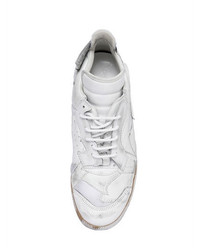 Maison Margiela Recycled Patchwork Leather Sneakers
