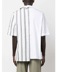 Lanvin Asymmetric Patchwork Shirt