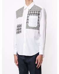 Coohem Checkered Patchwork Shirt