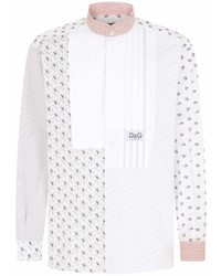 Dolce & Gabbana Patchwork Detailing Shirt