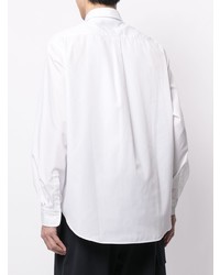 Coohem Patchwork Panelled Long Sleeved Shirt