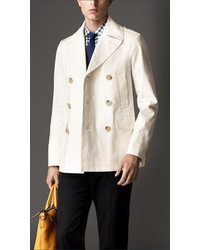 White Pea Coats for Men | Men's Fashion