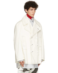 JW Anderson Off White Tom Of Finland Oversized Peacoat Jacket