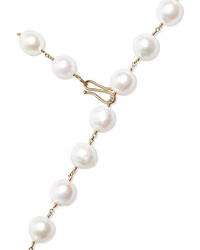 Mizuki 14 Karat Gold Pearl Necklace