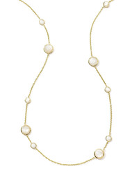 Ippolita 18k Rock Candy Lollipop Necklace In Mother Of Pearl 37