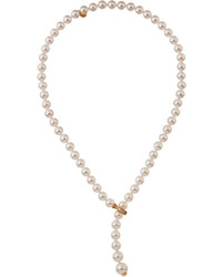 Majorica 8mm Simulated Pearl Lariat Necklace