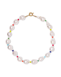 Eliou Asti Pearl And Bead Necklace