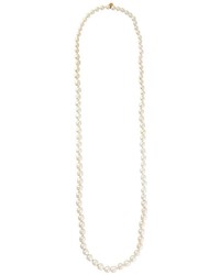 Chanel Vintage Faux Pearl Double Strand Necklace
