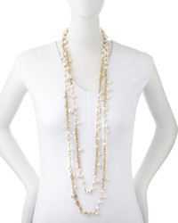 Rosantica Chimera Extra Long Multi Strand Pearl Necklace