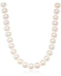 Honora Classic Pearl Jewelry White Freshwater Cultured Pearl 8mm Necklace 16