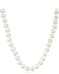 Honora Classic Pearl Jewelry White Freshwater Cultured Pearl 8mm Necklace 18