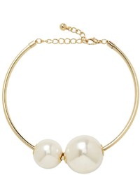 Express Oversized Pearl Collar Necklace