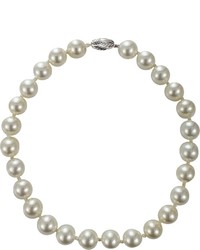 Fantasia Jewelry White Pearl Necklace