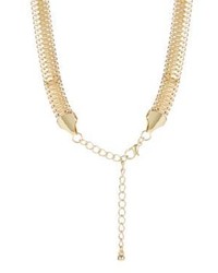 Robert Rose Faux Pearl Accented Collar Necklace