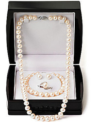 jcpenney Fine Jewelry Cultured Freshwater Pearl 4 Pc Boxed Jewelry Set