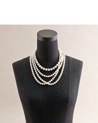 J.Crew Four Strand Pearl Necklace