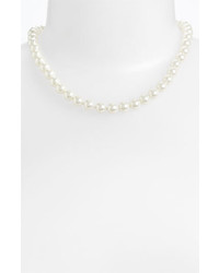 Givenchy Glass Pearl Necklace