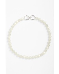 Lauren Ralph Lauren Glass Pearl Collar Necklace