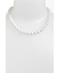 Lauren Ralph Lauren Glass Pearl Collar Necklace