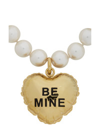 Marc Jacobs Gold The Balloon Necklace