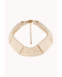 Forever 21 Iconic Faux Pearl Choker