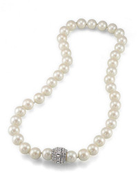 Carolee Large Faux Pearl Necklace