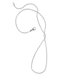 Lagos Luna Long Micro Bead Pearl Necklace