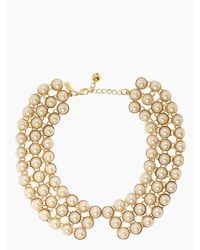 Kate Spade Ready Set Pearl Collar Necklace