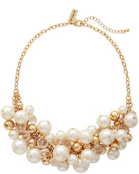 The Limited Faux Pearl Cluster Necklace