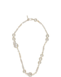 Sophie Buhai White Assemblage Pearl Necklace