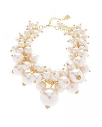 Zenzii Pearl Cluster Necklace