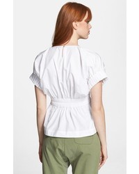 Marc by Marc Jacobs Cinch Waist Peasant Top