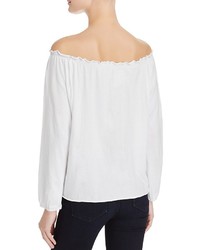 Chaser Off The Shoulder Peasant Top