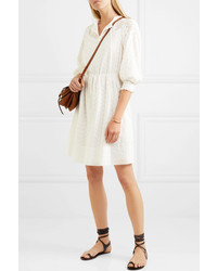 See by Chloe Broderie Anglaise Cotton Dress