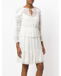 Temperley London Lace Sleeves Dress