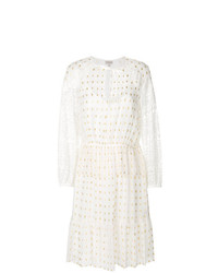 Temperley London Lace Sleeves Dress
