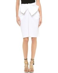 MSGM Bow Front Skirt