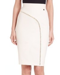 Versace Collection Studded Pencil Skirt