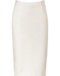 Donna Karan Gypsum White Pencil Skirt