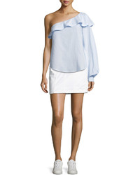 A.L.C. Kylie Laced Front Cotton Mini Skirt