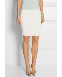 Narciso Rodriguez Two Tone Stretch Knit Pencil Skirt