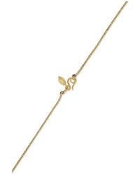 Pippa Small 18 Karat Gold Cord And Pearl Necklace