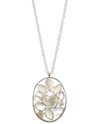 Ippolita Rock Candy Sterling Silver Cluster Pendant Necklace In Flirt 33