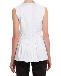 Thakoon Fitted Peplum Top