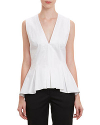 Thakoon Fitted Peplum Top