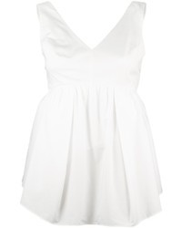 Carven Tank With Bow Detail