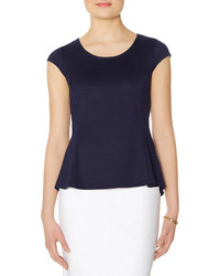 The Limited Inset Peplum Top