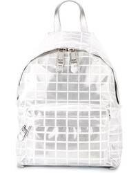 Moschino Check Pattern Backpack