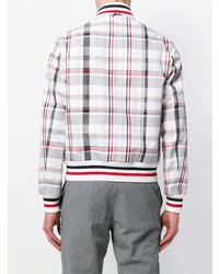 Moncler Checked Bomber Jacket